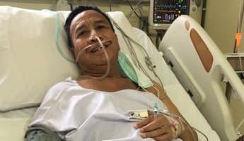 Tergolek Lemas, Miing Bagito Baru Menjalani Operasi Batu Empedu