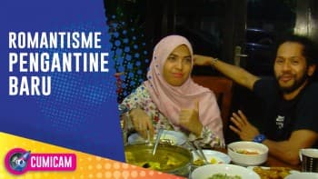 Romantisme Cupink Topan dan Istri Saat Masak Bersama